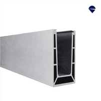 Parapet Walls ช่องกระจกอลูมิเนียมปรับระดับได้